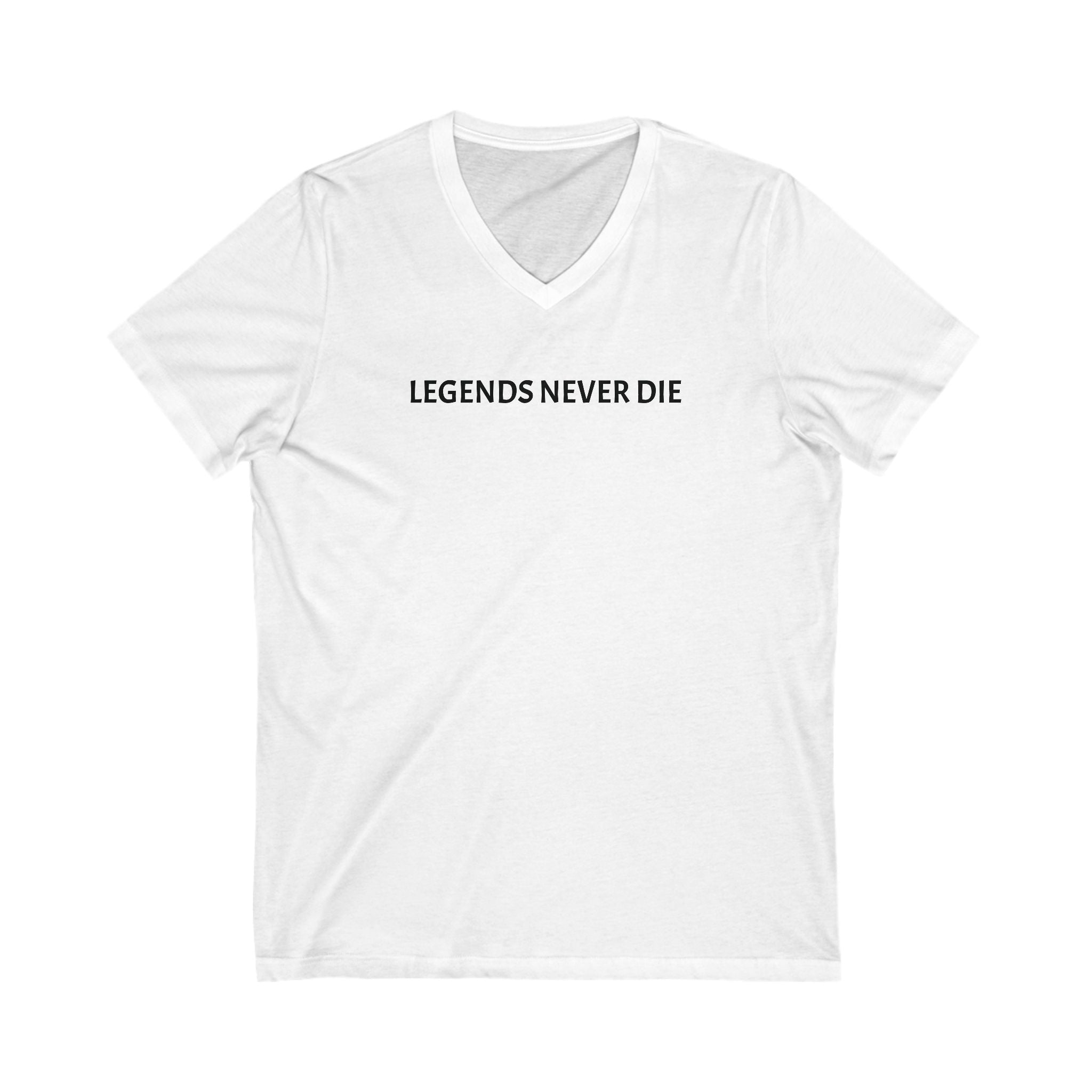 Legends Never Die V-Neck Tee, Charlie Kirk
