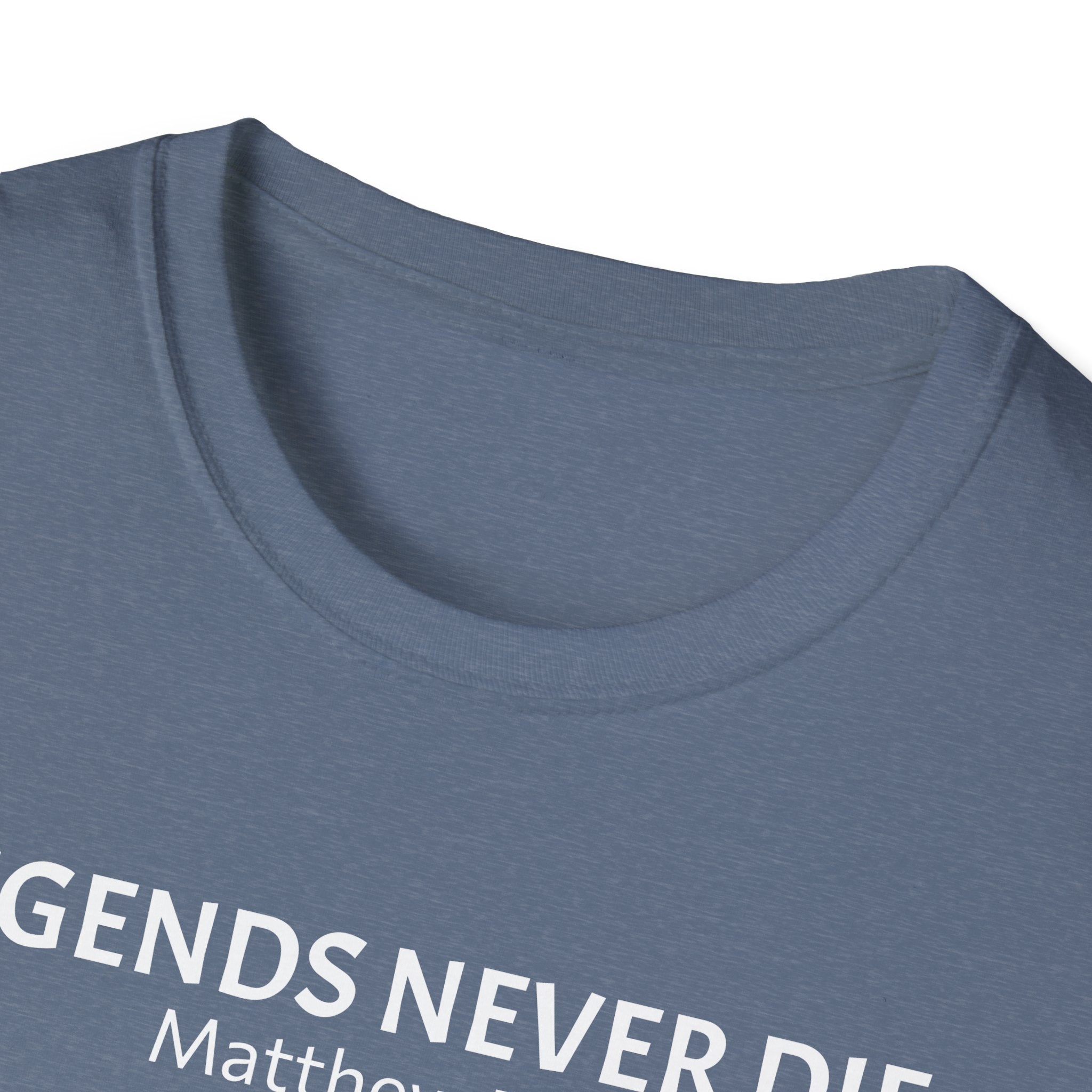 Legends Never Die Tee w/verse, Charlie Kirk