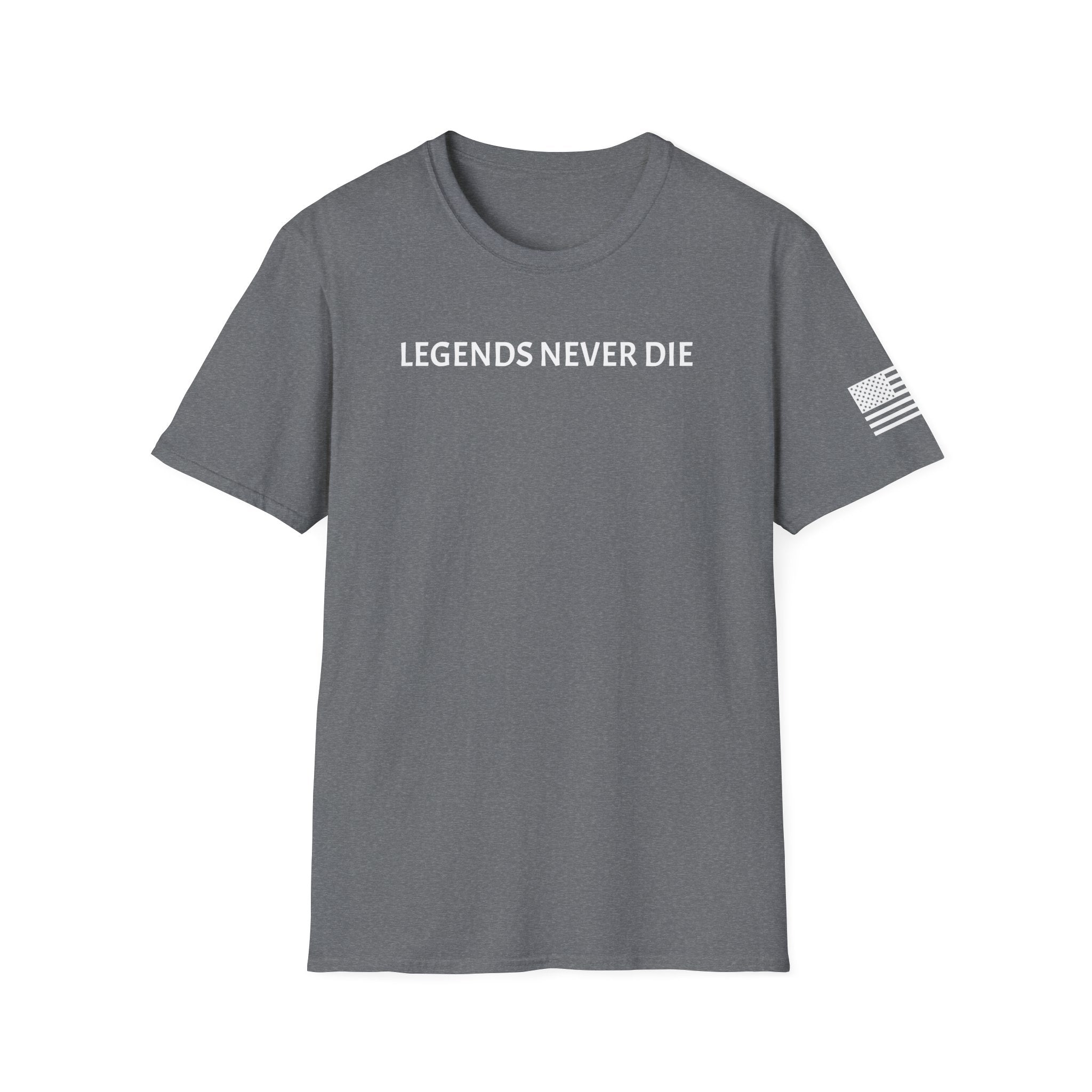 Legends Never Die Tee, Charlie Kirk