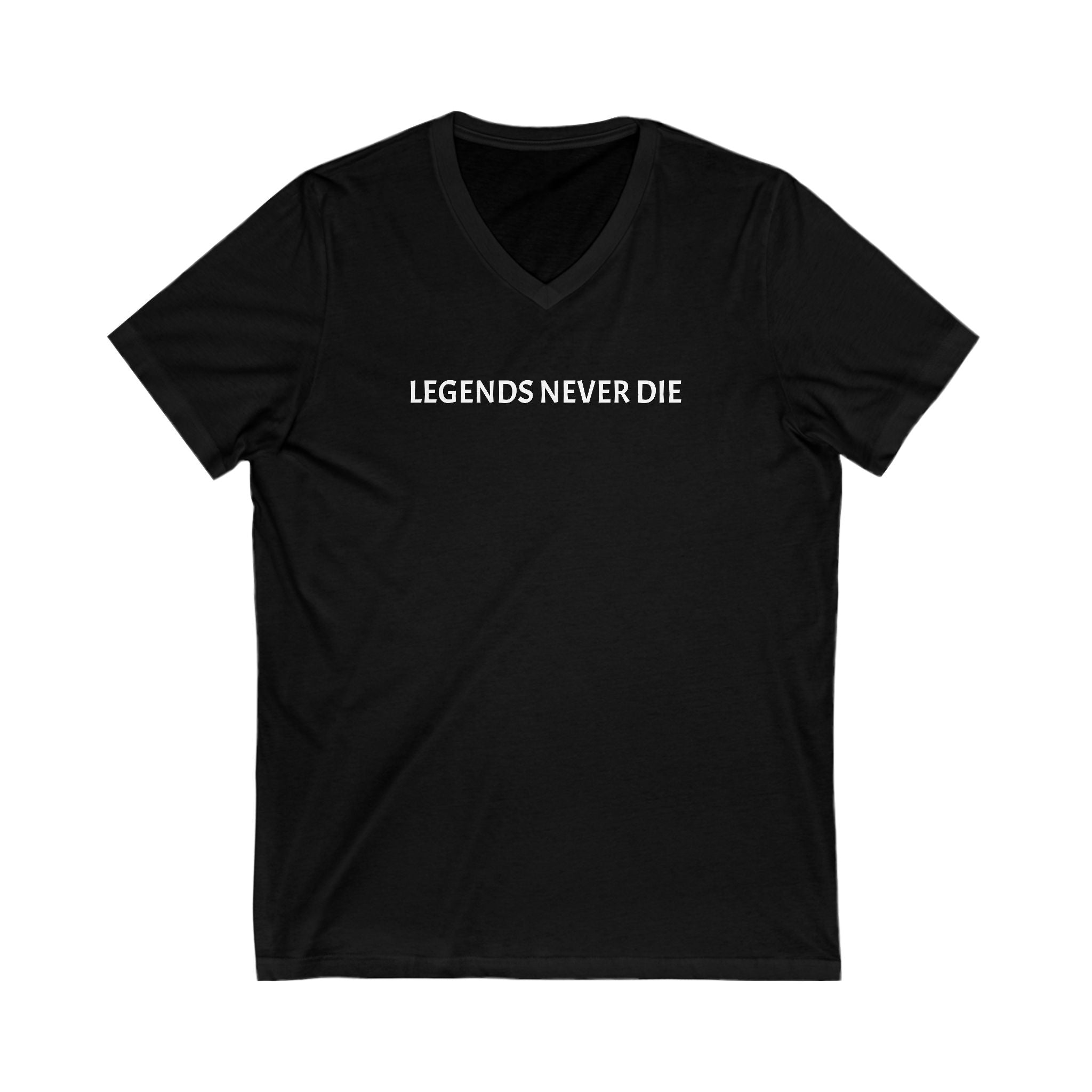 Legends Never Die V-Neck Tee, Charlie Kirk