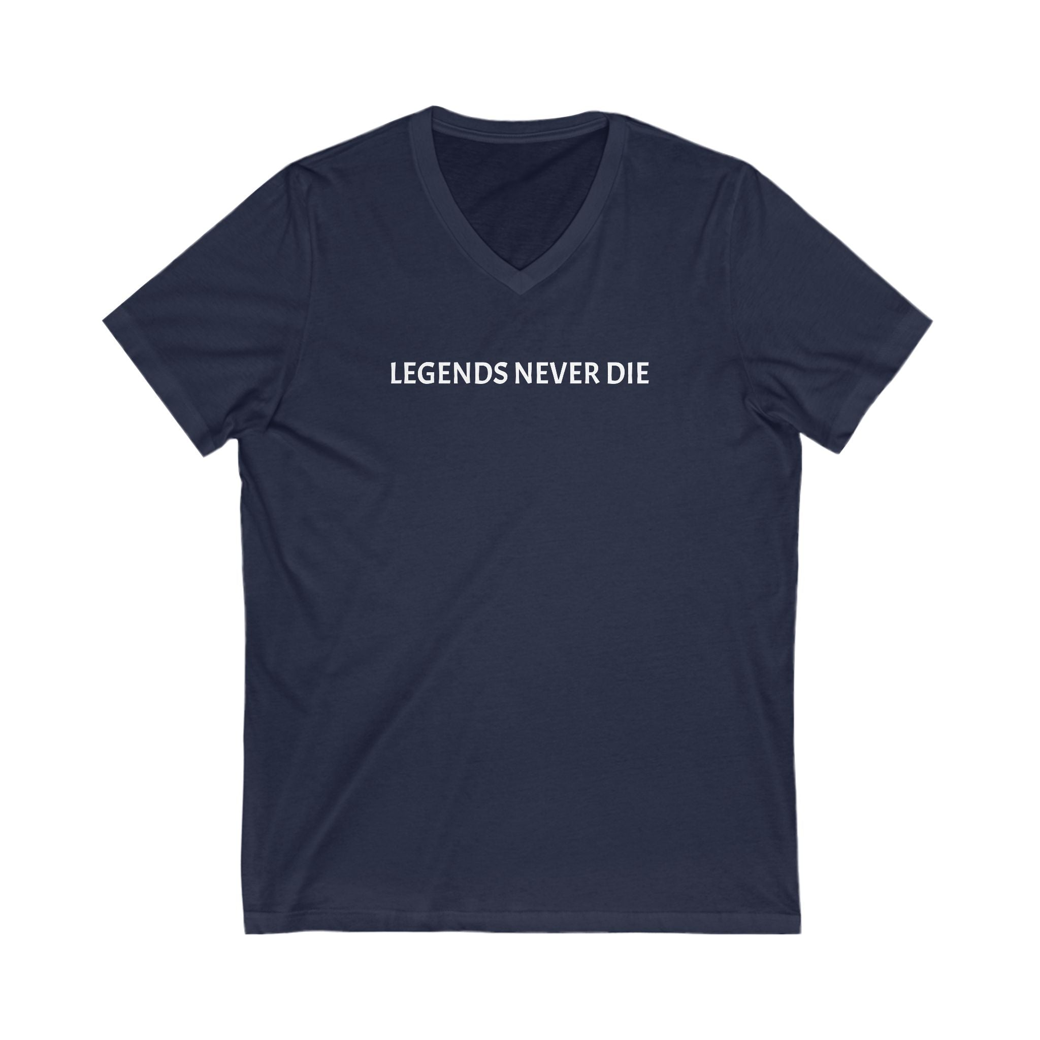 Legends Never Die V-Neck Tee, Charlie Kirk