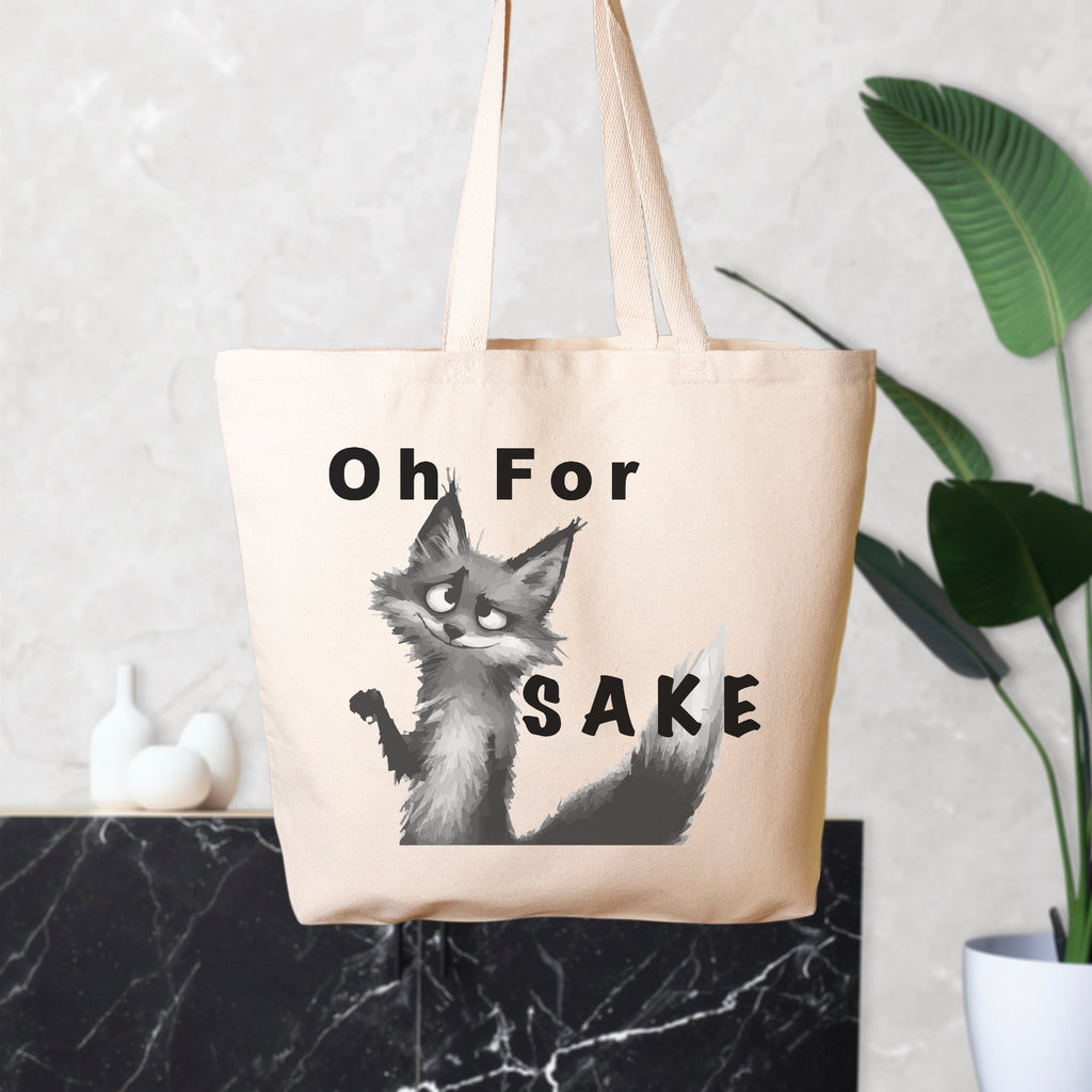 For Fox Sake Oversized Tote