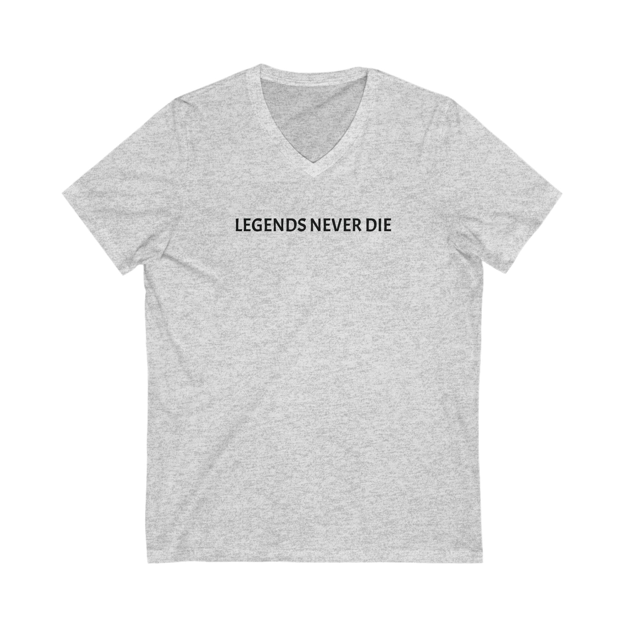 Legends Never Die V-Neck Tee, Charlie Kirk
