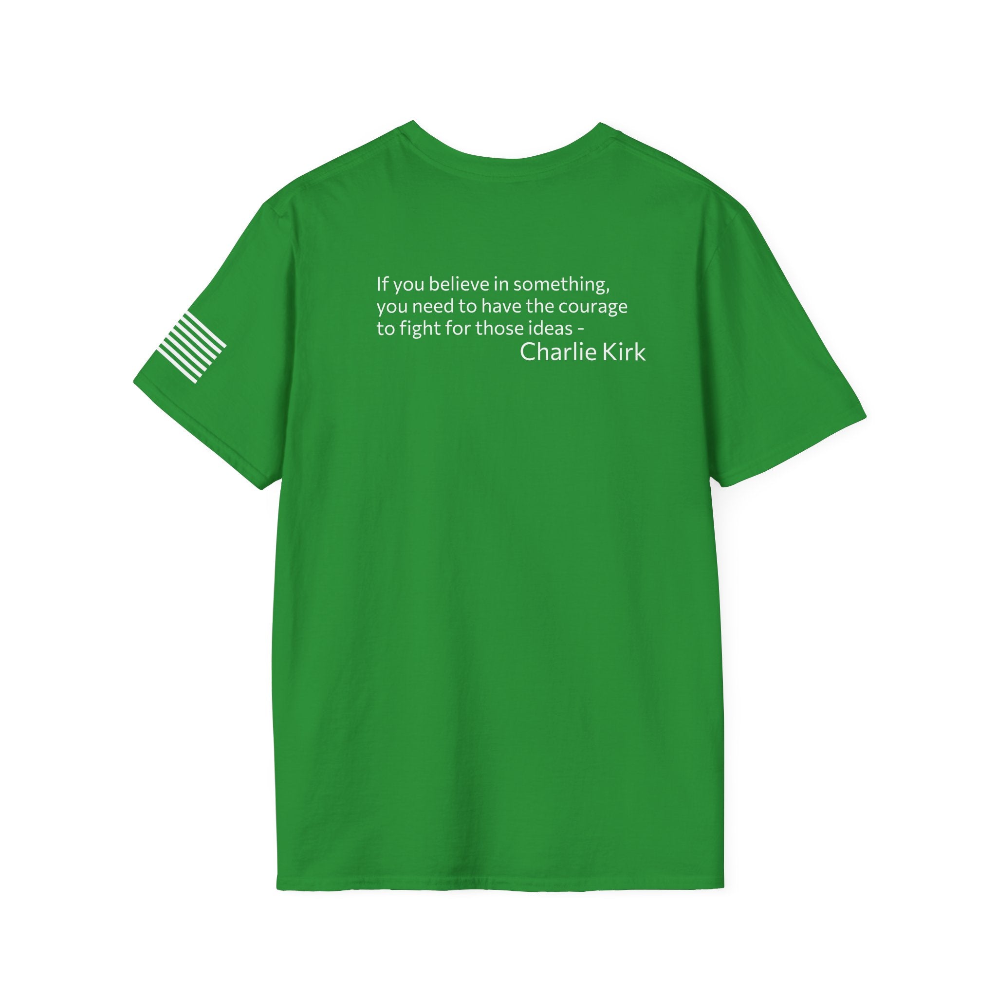 Legends Never Die Tee w/verse, Charlie Kirk
