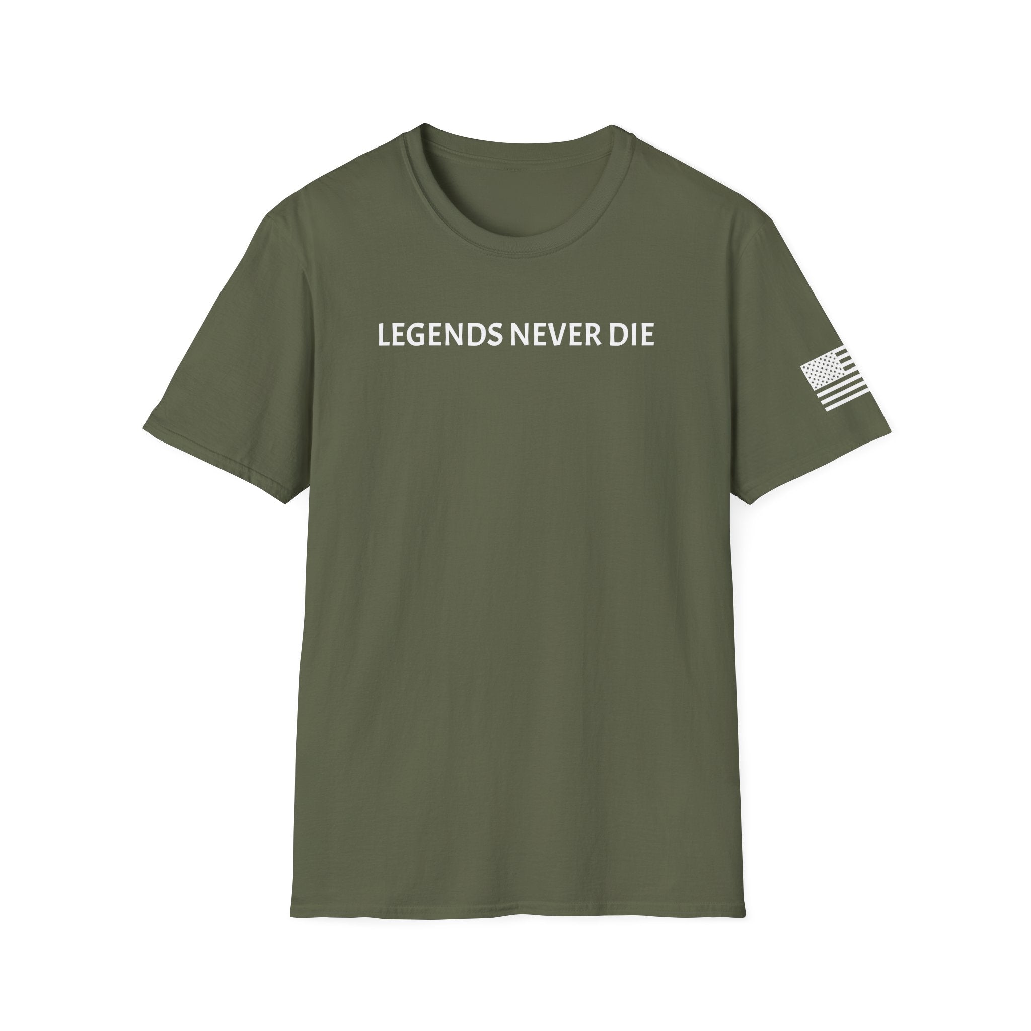 Legends Never Die Tee, Charlie Kirk