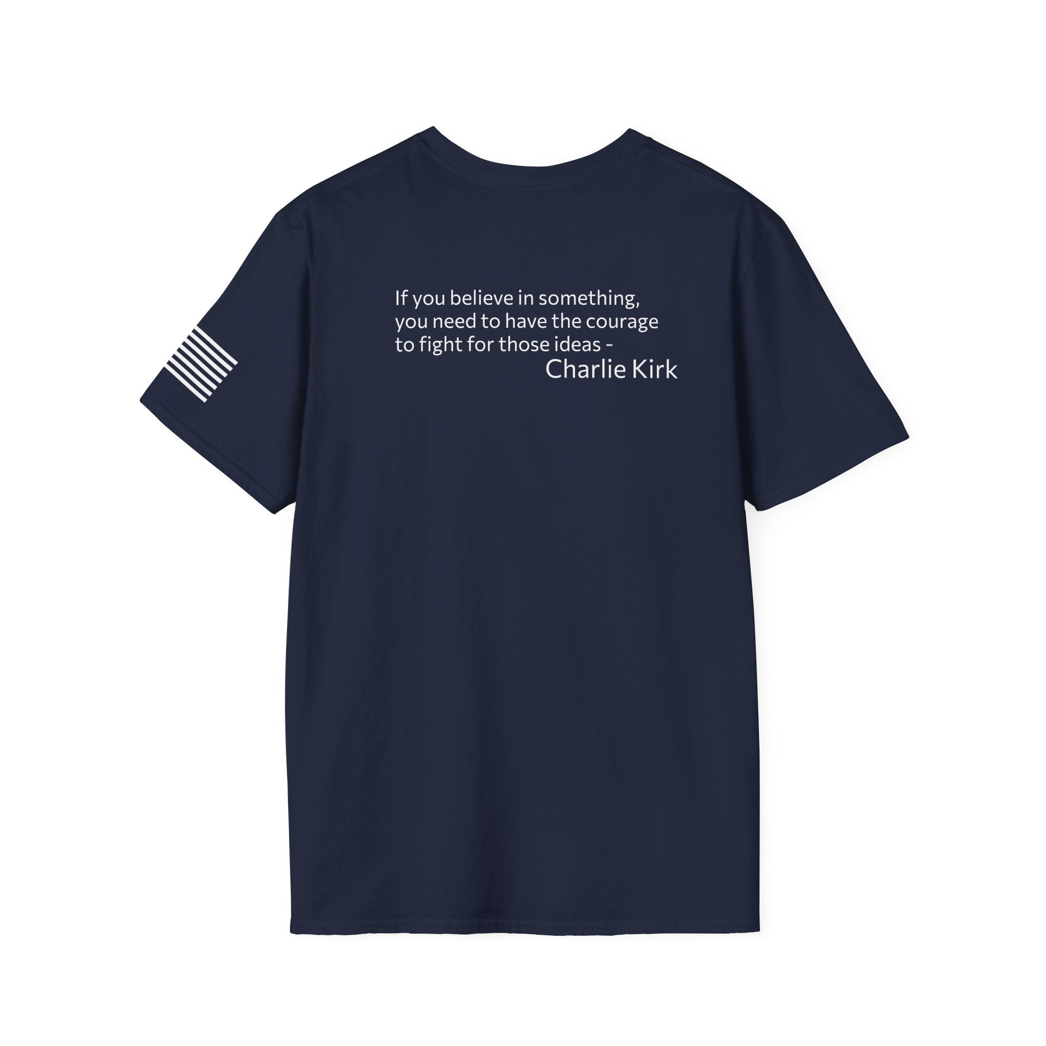 Legends Never Die Tee w/verse, Charlie Kirk