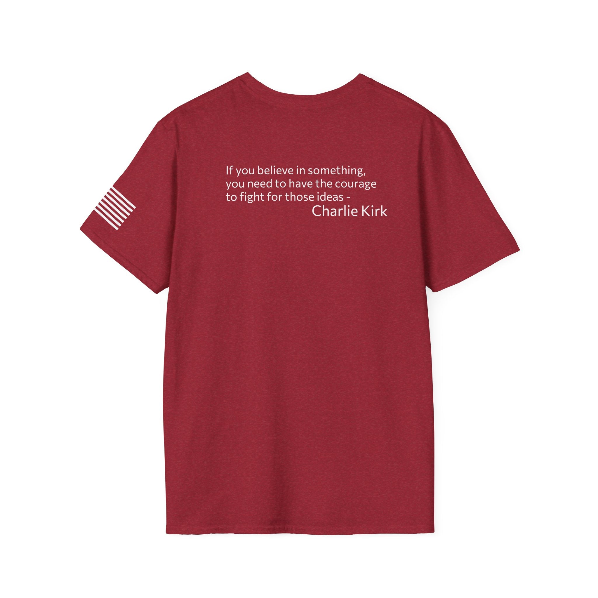 Legends Never Die Tee w/verse, Charlie Kirk