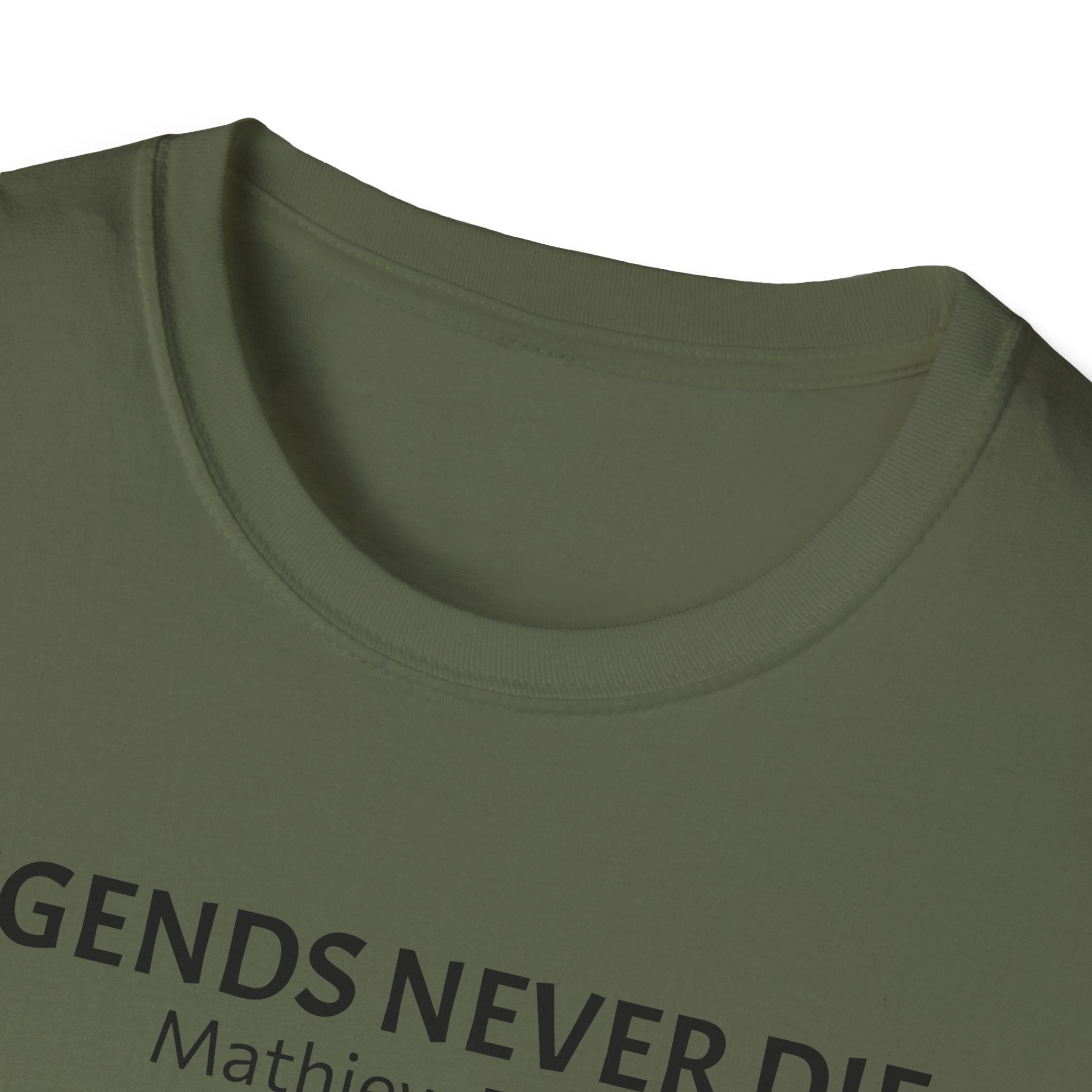 Legends Never Die Tee, Charlie Kirk, with Verse
