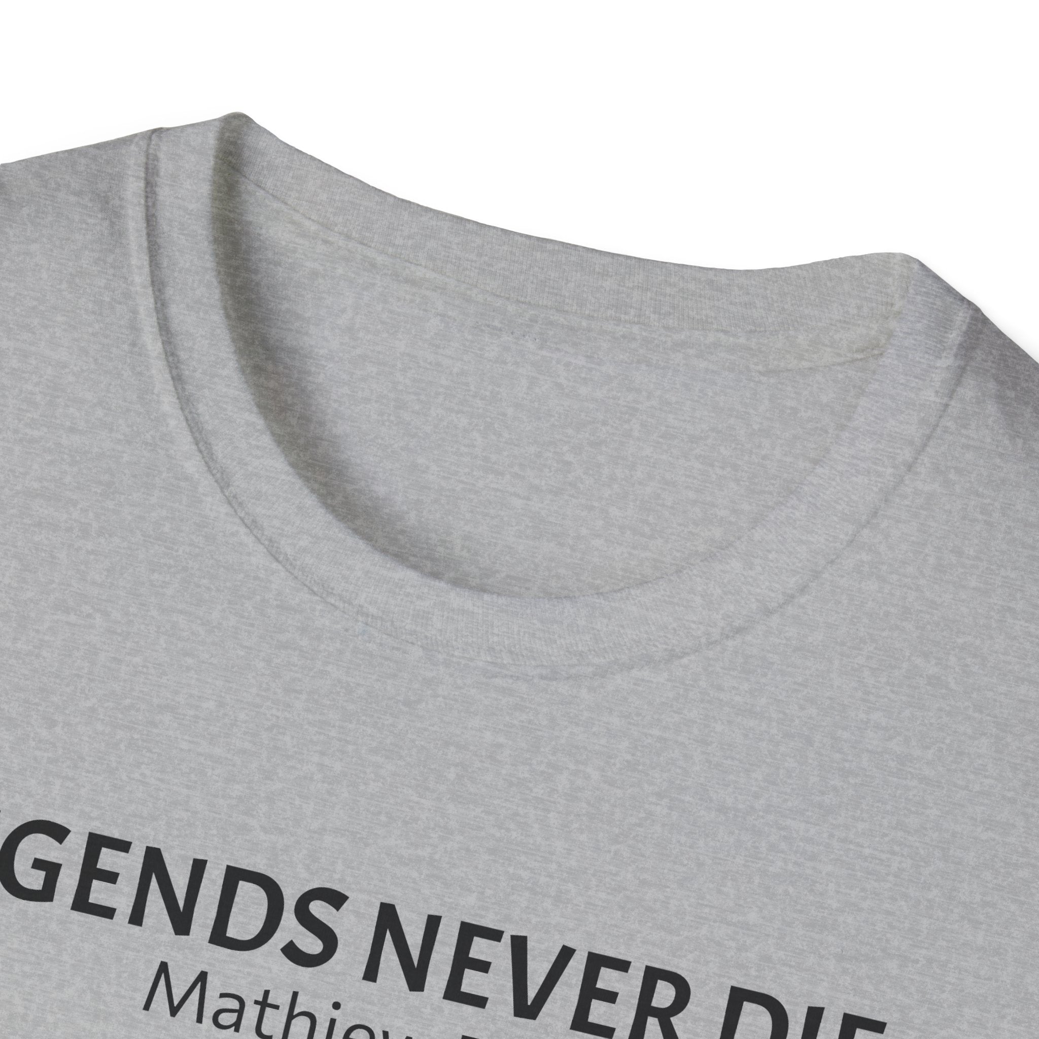 Legends Never Die Tee, Charlie Kirk, with Verse