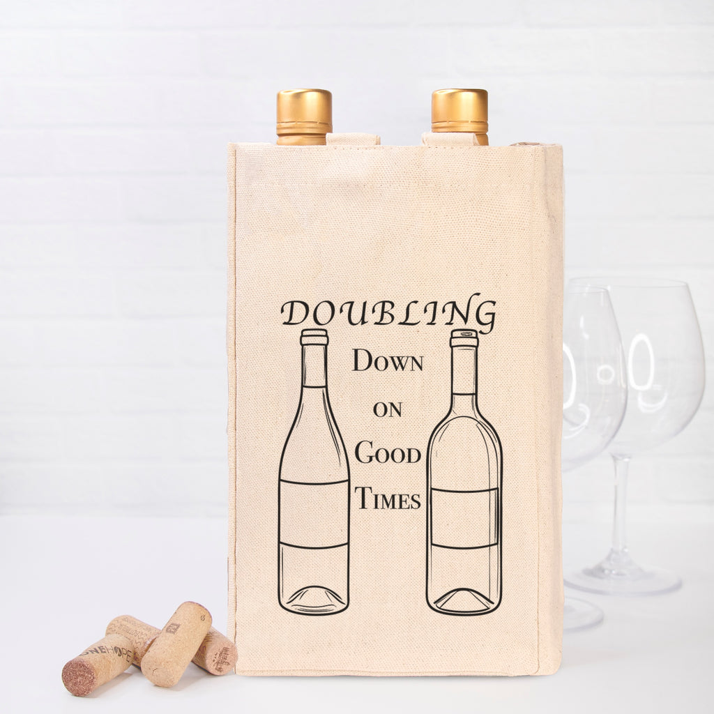 Double Wine Tote Canvas (Double)