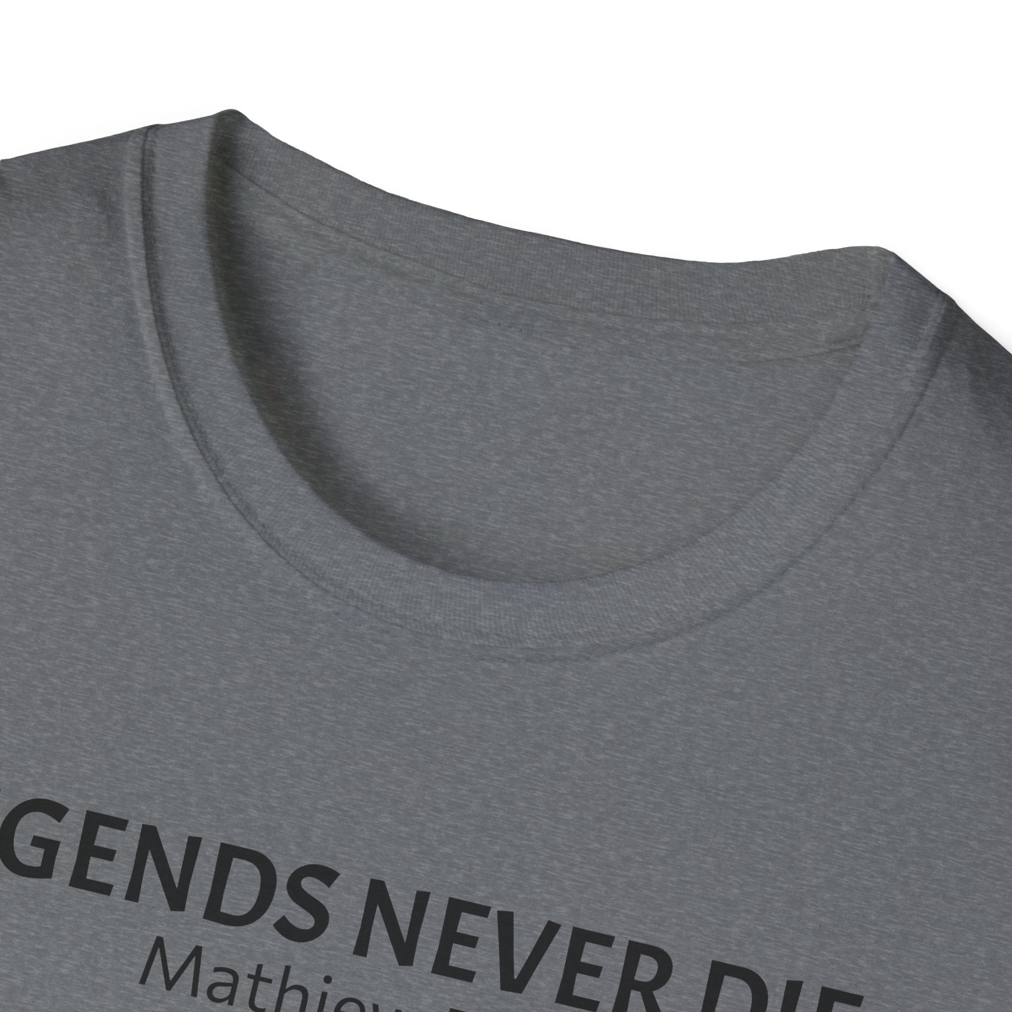 Legends Never Die Tee, Charlie Kirk, with Verse