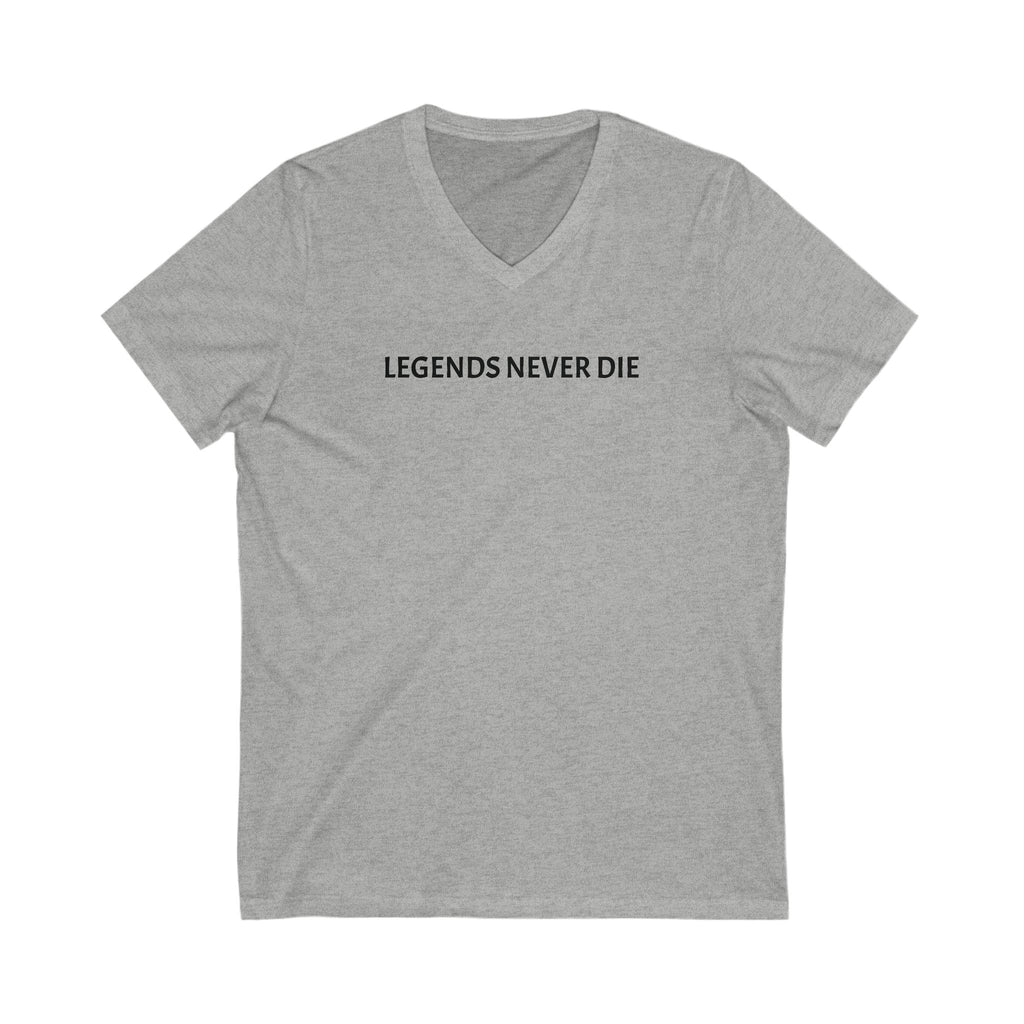 Legends Never Die V-Neck Tee, Charlie Kirk