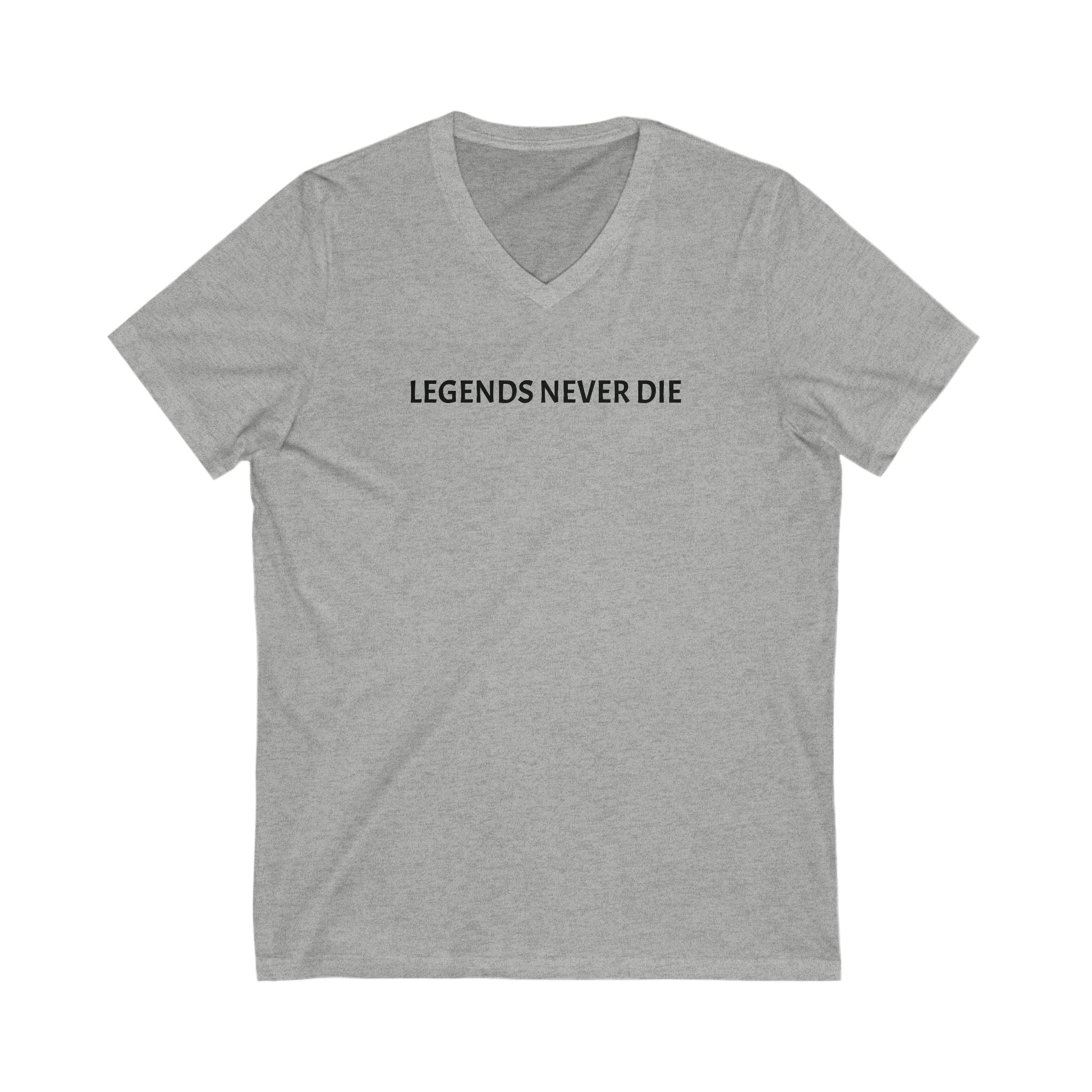 Legends Never Die V-Neck Tee, Charlie Kirk