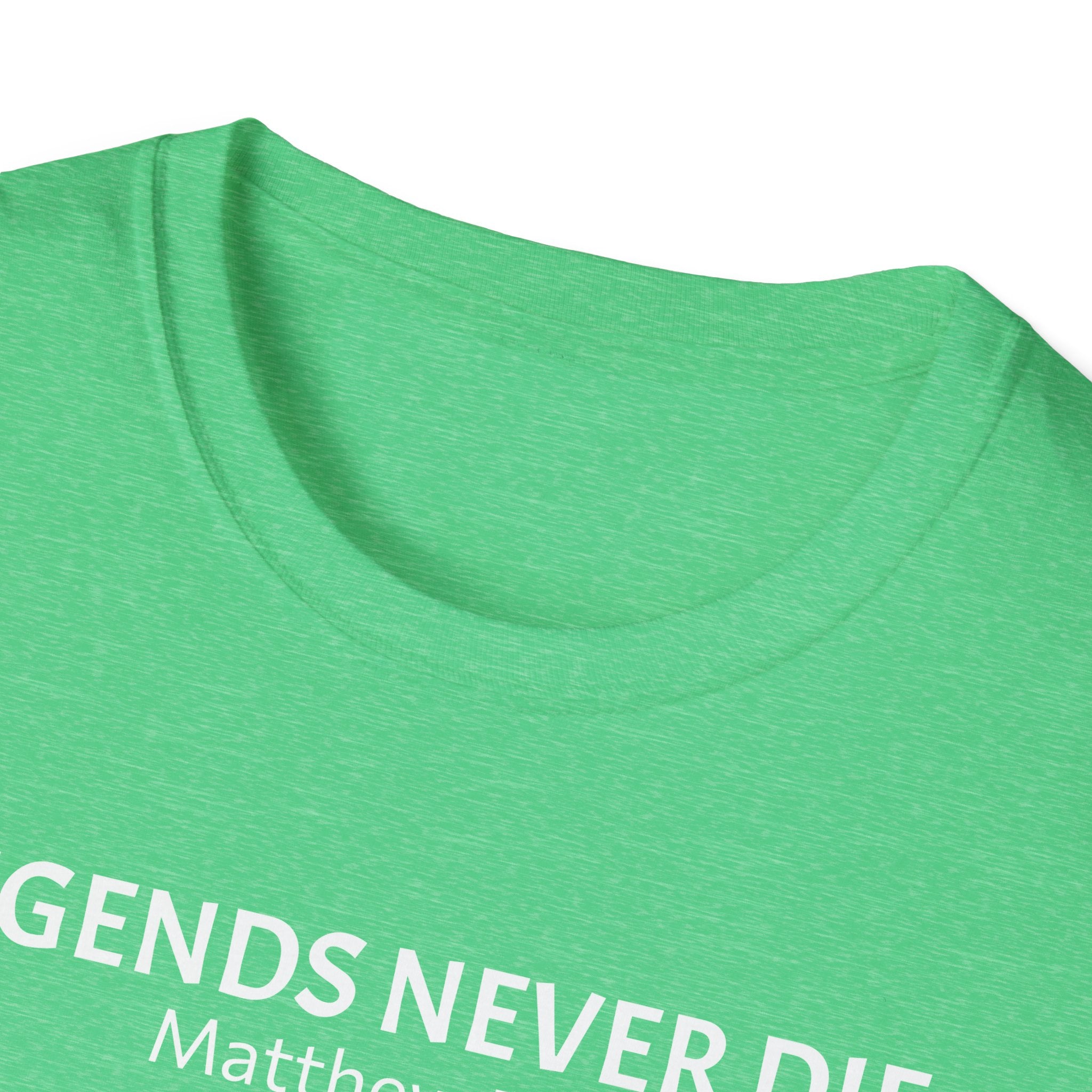 Legends Never Die Tee w/verse, Charlie Kirk