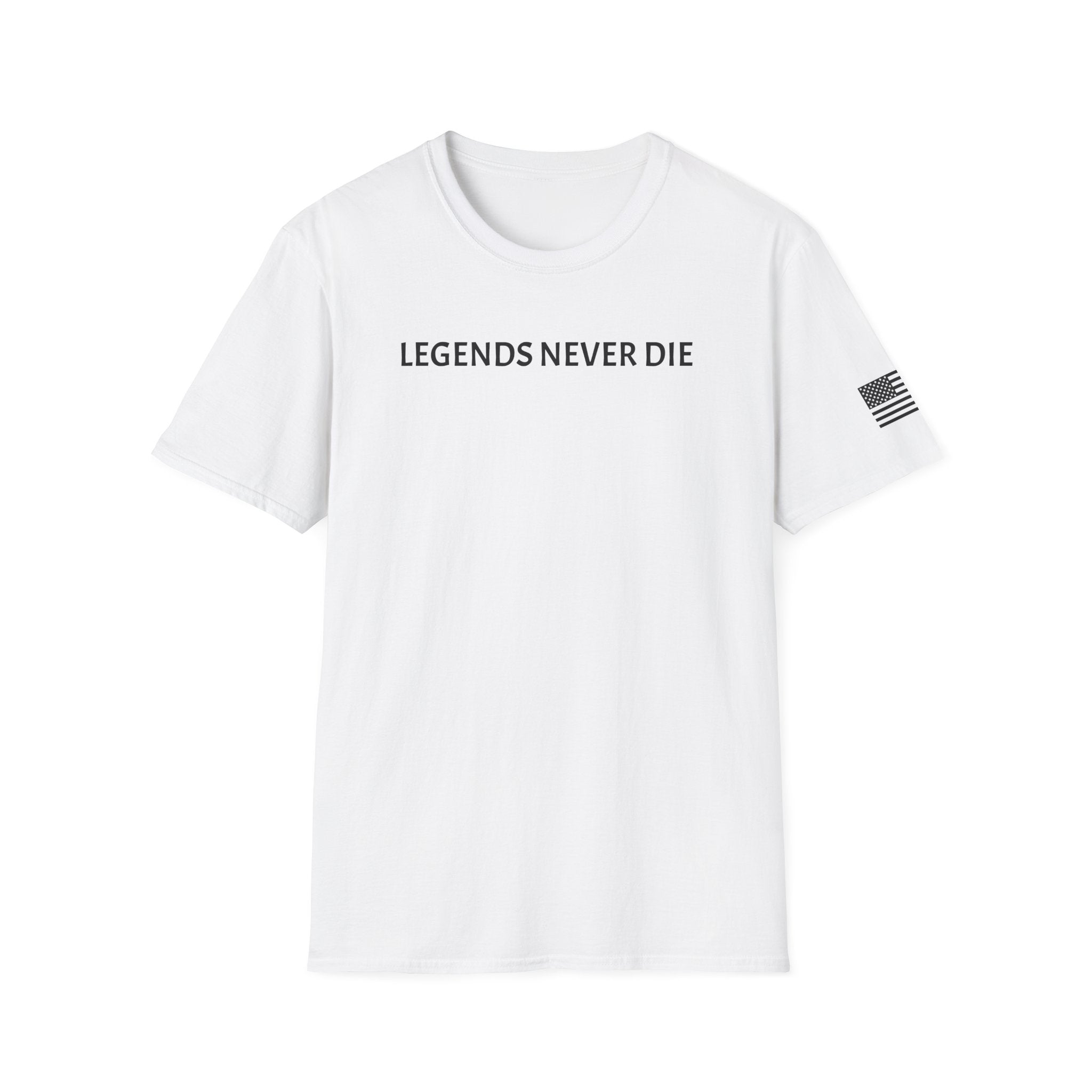 Legends Never Die Tee, Charlie Kirk
