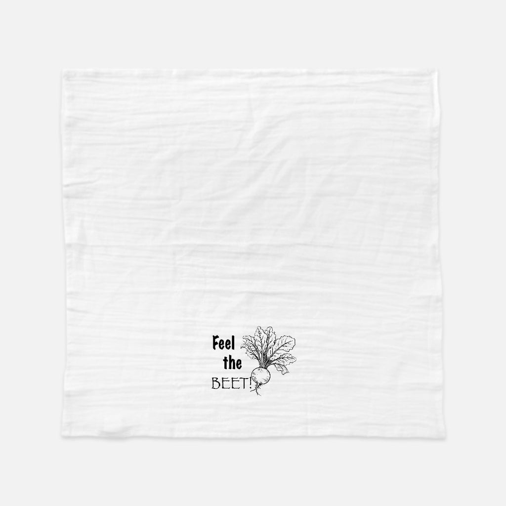 Feel the Beet Tea Towel (Flour Sack)