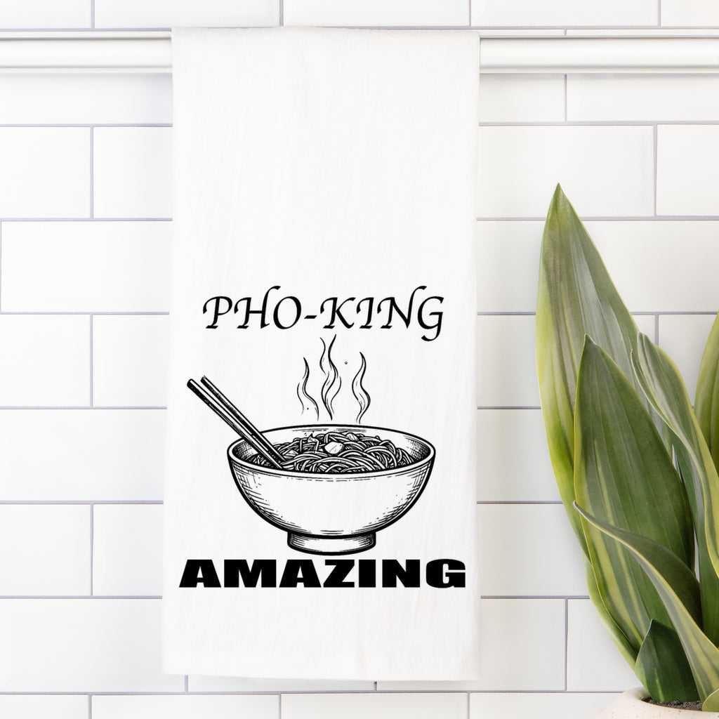 Pho King Tea Towel (Flour Sack)