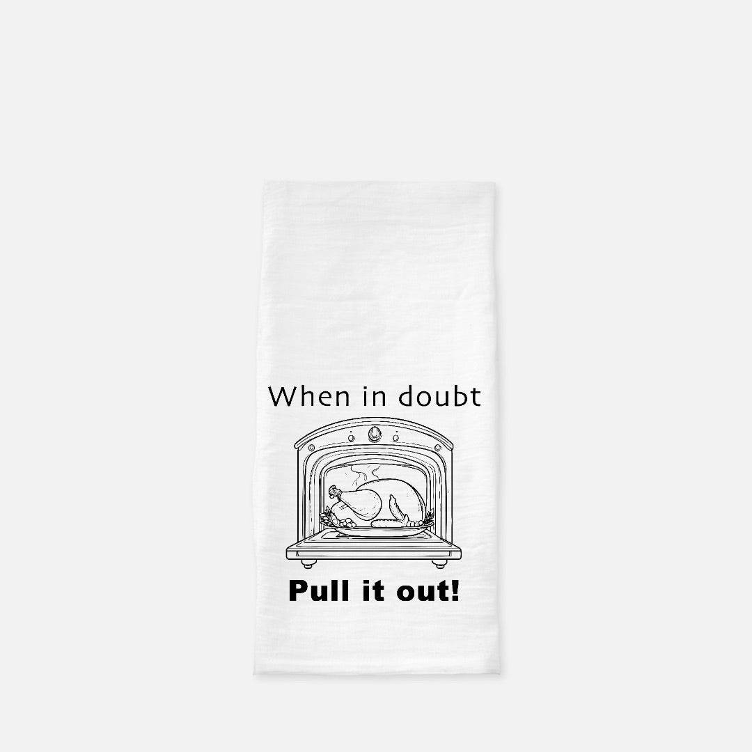 Pull Out Tea Towel (Flour Sack)
