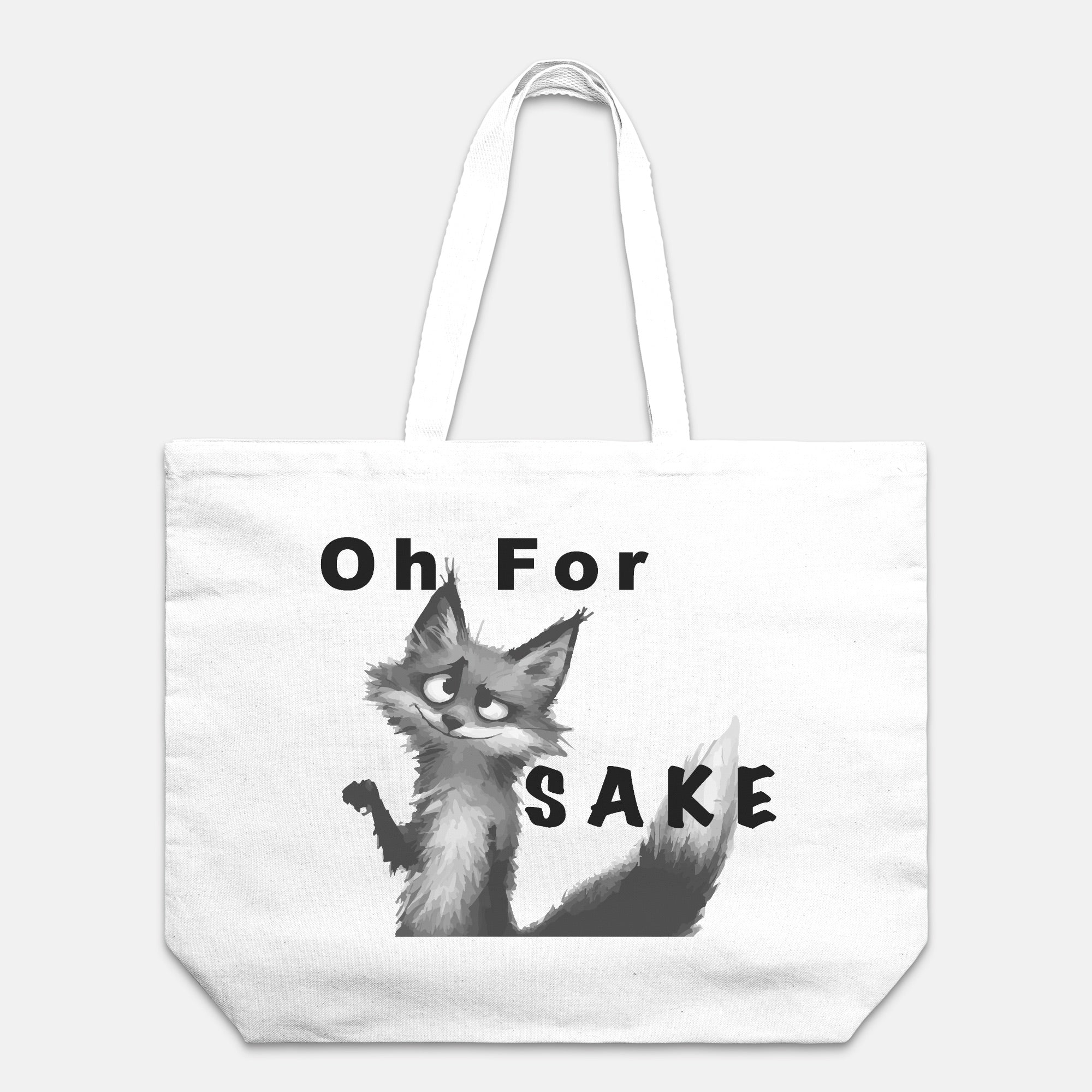 For Fox Sake Oversized Tote