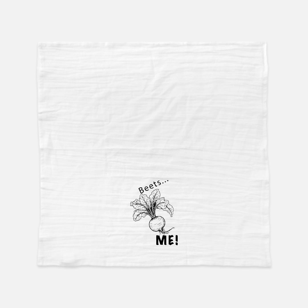 Beets Me Tea Towel (Flour Sack)