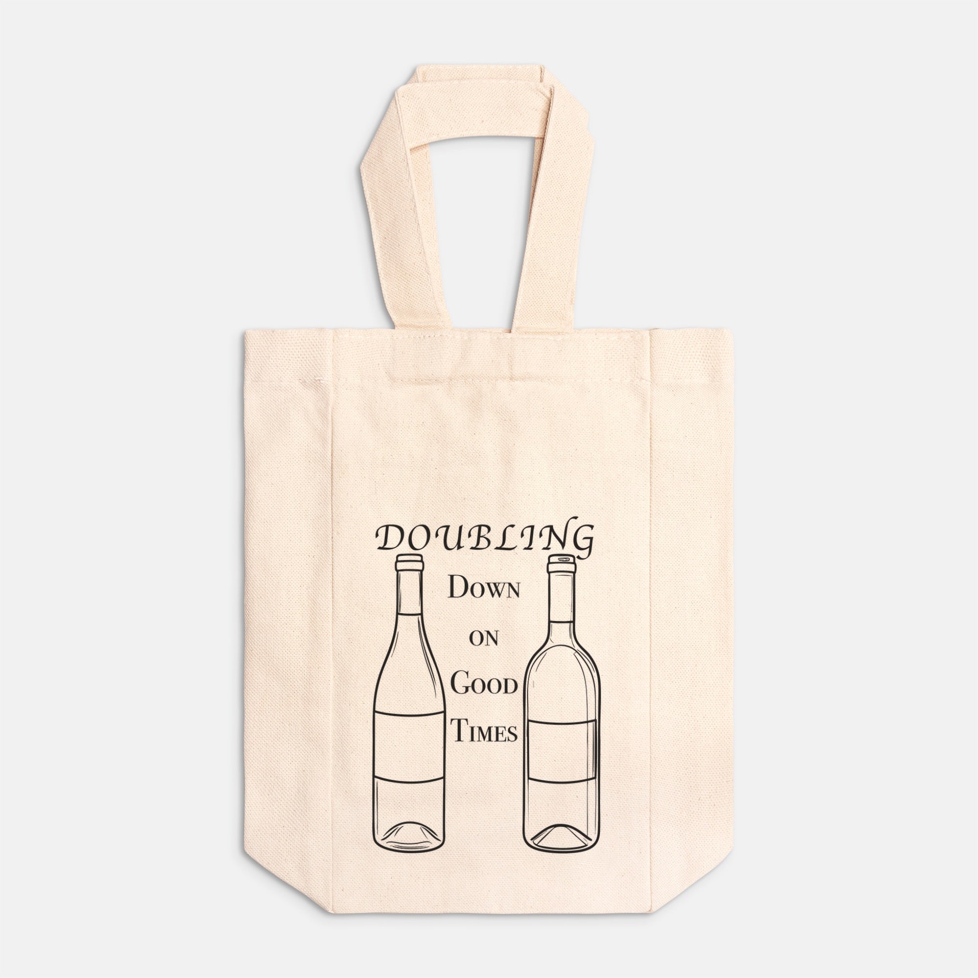 Double Wine Tote Canvas (Double)