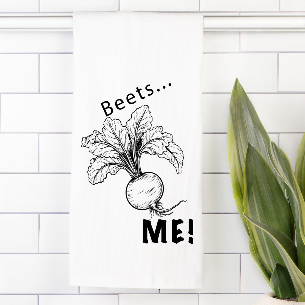 Beets Me Tea Towel (Flour Sack)