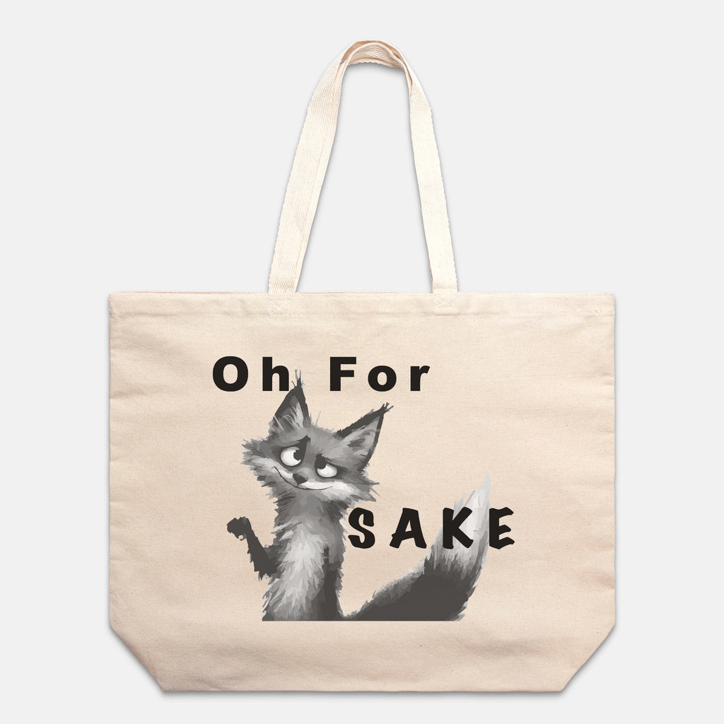 For Fox Sake Oversized Tote
