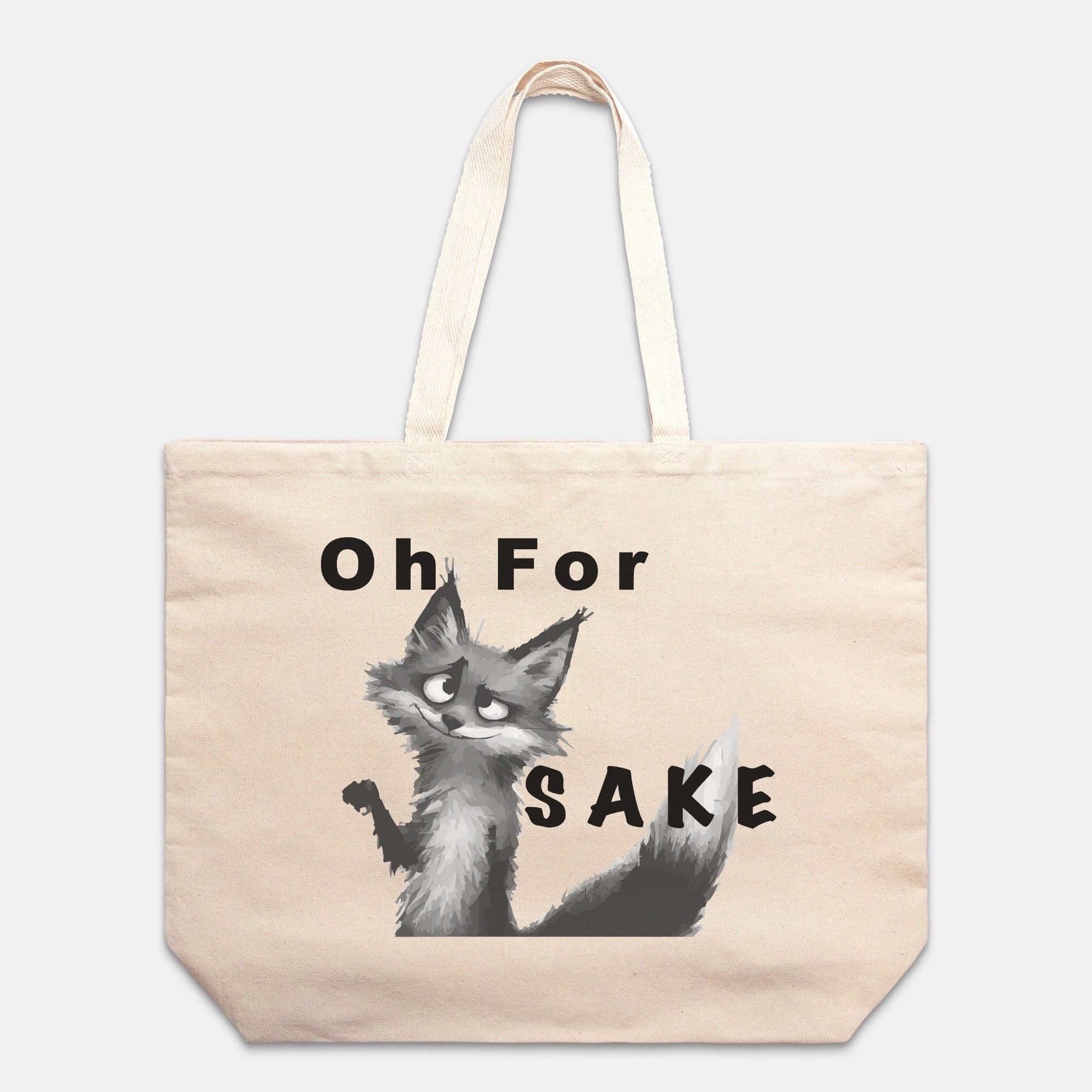 For Fox Sake Oversized Tote